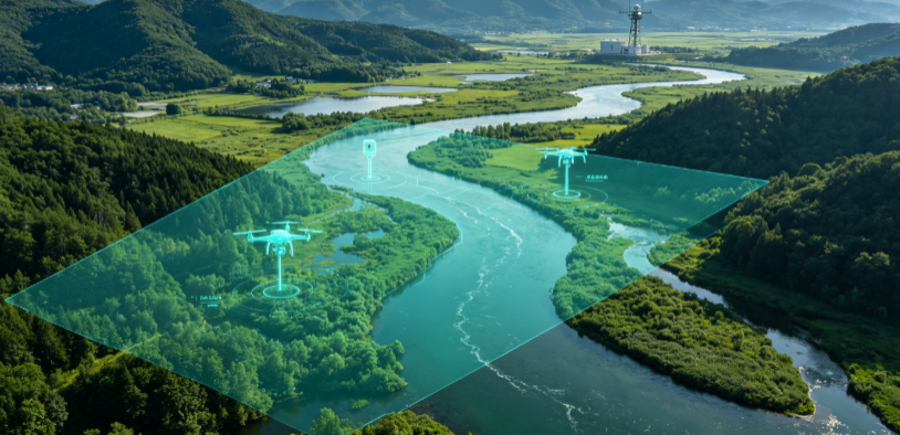 郧西县GEO 全域空间监测筑牢生态屏障，空间技术支撑环境治理与灾害防御